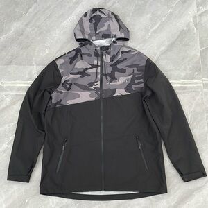 Men’s LVFT Live Fit Hoodie Zipper Windbreaker Rain Jacket XL